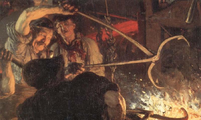 unknow artist Workers discover solidarity oil painting picture